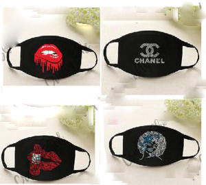 Fashion Face Masks/with small applique (has filter pocket)